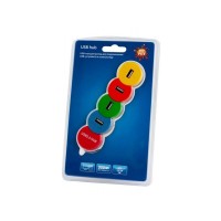 USB-разветвитель PC PET Snake 4-port USB 2.0 разноцветный гар.3 мес.