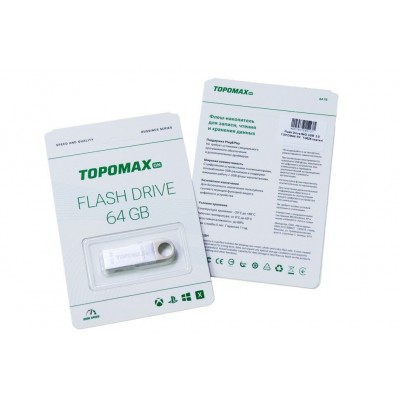 Флеш-накопитель TOPOMAX 64GB PK_TG026 USB 2.0 металл
