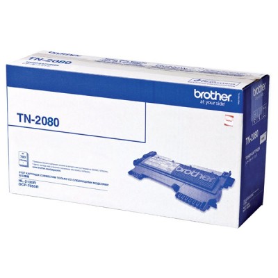 Картридж для лазерного принтера Brother TN2080 черный