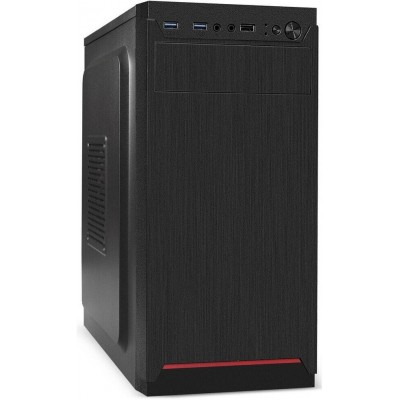 Корпус ExeGate BAA-114U2 Minitower mATX Black без БП