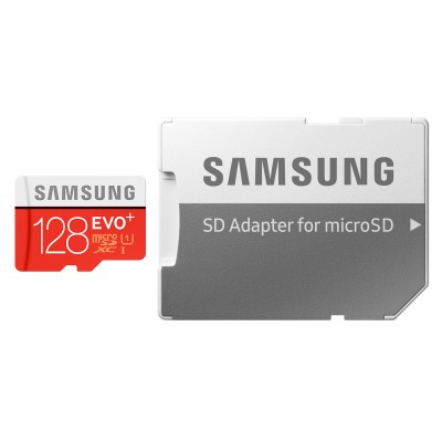 Карта памяти Samsung 128Gb Class10 EVO PLUS + adapter