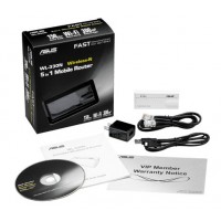 Роутер ASUS Mobile wireless router (WLAN 150Mbps, 802.11bgn+1xLAN RG45 10/100+1xUSB2.0) 1x int Antenna