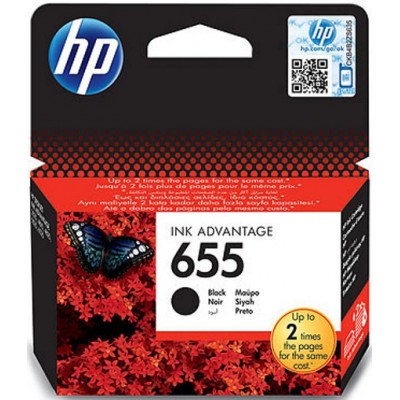 Картридж для струйного принтера HP 655 Black Ink Cartridge