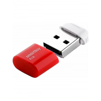 Флеш-накопитель Smart Buy 8Gb Lara Red USB2.0