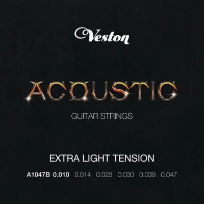Струны для акустической гитары Veston A1047B (10-47)
