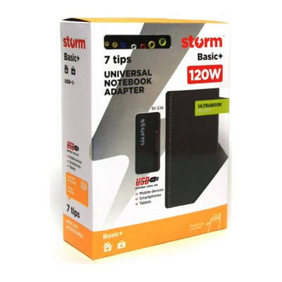 Адаптер Storm BLU120, 120W, USB(2.1A)