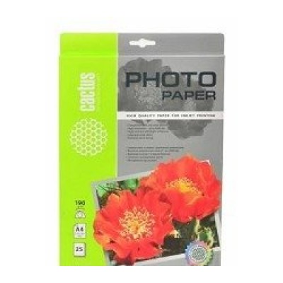 Бумага Cactus CS-MA419025 A4/190г/25л матовая