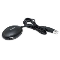 USB-разветвитель SVEN HB-401 4-port USB black гар.3 мес.