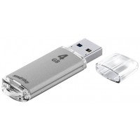 Флеш-накопитель Smart Buy 4Gb V-Cut Silver