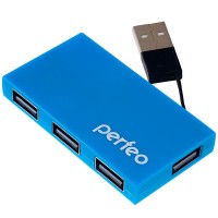 USB-разветвитель Perfeo PF-VI-H023 4-port USB 2.0 гар.3 мес.