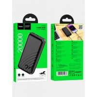 Зарядное устройство HOCO J123A 20000mAh 2xUSB 2А чёрный