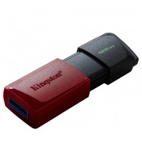 Флеш-накопитель Kingston 128Gb USB 3.2 DataTraveler Exodia M (Black+Black)