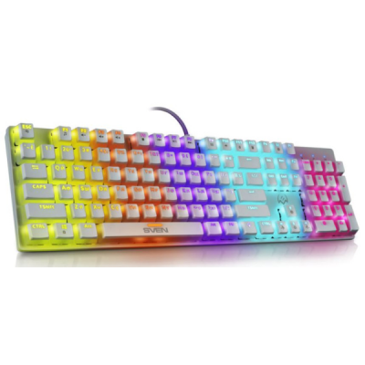 Клавиатура Sven KB-G9200 механическая белый