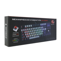 Клавиатура Gembird KB-G600 Rainbow механическая черный