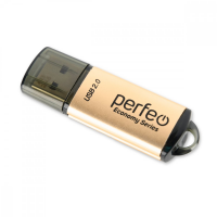 Флеш-накопитель Perfeo E01 4GB USB2.0 золото
