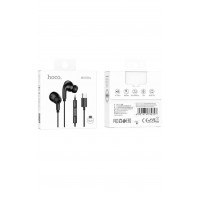Наушники с микрофоном Hoco M101 Pro Crystal Type-C черный 1.2м
