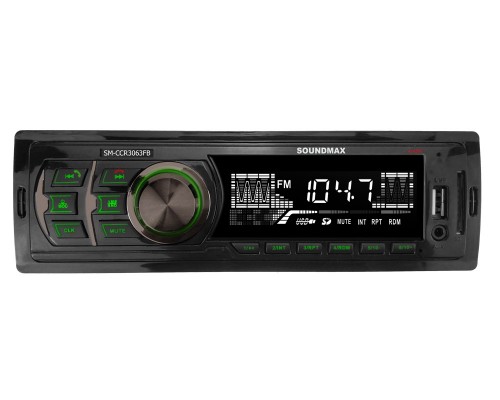 Автомагнитола Soundmax SM-CCR3063FB 1DIN 4x45В