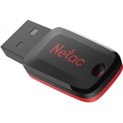 Флеш-накопитель NetacU197 32GB черный/красный