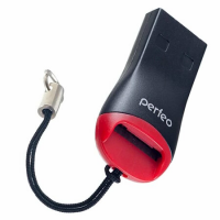 Картридер Perfeo Micro SD PF-VI-R007 чёрный