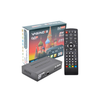 Ресивер DVB-T2 HD YASIN T8000 черный