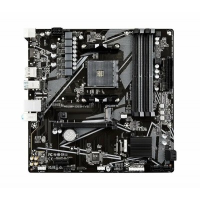 Материнская плата GIGABYTE A520M DS3H WIFI6E 4xDDR4, mATX
