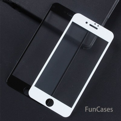 Пленка/стекло для iPhone 6 Plus/6S Plus (Gorila Glass) 5D (белый) гар. 1мес.