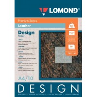 Бумага Lomond A4 230/10 матовая кожа