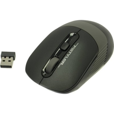 Мышь A4 Fstyler FG10 2000dpi черный/серый USB