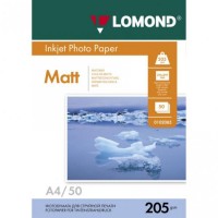 Бумага Lomond A4 205/50 матовая
