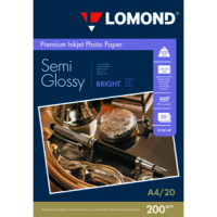 Бумага Lomond A4 Super Glossy (Bright) 200/20