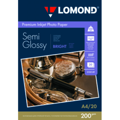 Бумага Lomond A4 Super Glossy (Bright) 200/20