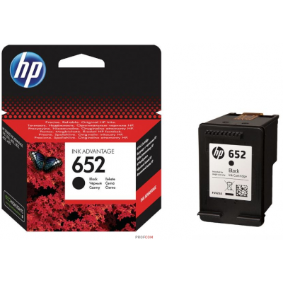 Картридж для струйного принтера HP 652 черный