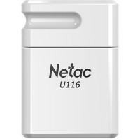 Флеш-накопитель NetacU116 4GB белый