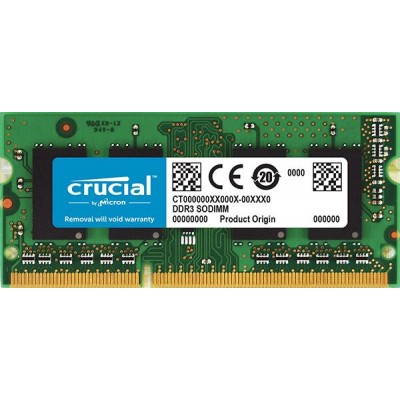 Память оперативная Crucial DDR3L 8Gb 1600MHz (CT102464BF160b) SO-DIMM