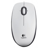 Мышь Logitech Optical B100 White USB OEM