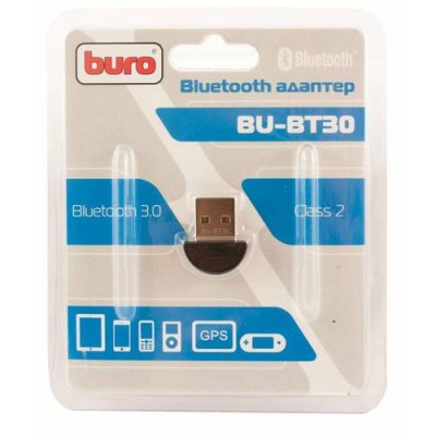 Адаптер Buro USB Blotooth 3.0, class 2, 10 метров