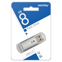 Флеш-накопитель Smart Buy 8Gb V-Cut Silver
