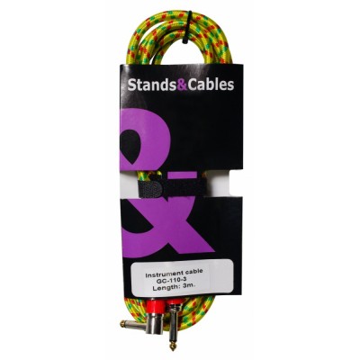 Кабель инструментальный STANDS & CABLES GC-110-3 3м.