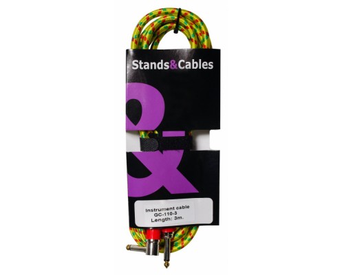 Кабель инструментальный STANDS & CABLES GC-110-3 3м.