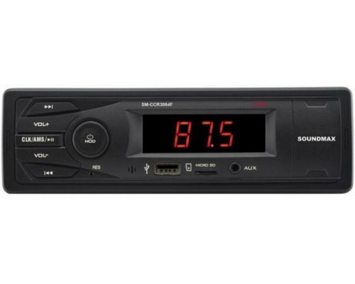 Автомагнитола Soundmax SM-CCR3064F 1DIN 4x40Вт