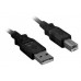 Кабель USB 2.0 a to b 3м (интерфейсный) Кабель USB 2.0 a to b 3м (интерфейсный)