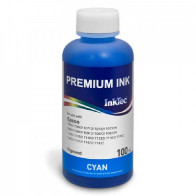 Чернила InkTec для Epson T0602/T0612/T0632 Cyan Pigment,100мл