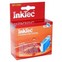 Картридж для струйного принтера InkTec BPI-508C (CLI-8C) Canon cyan