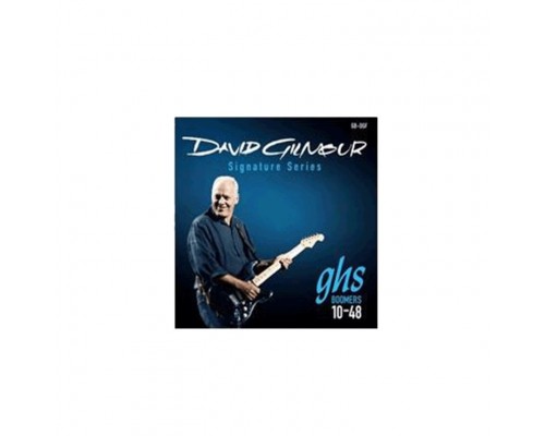 Струны для электрогитары David Gilmour STRAT GHS GB-DGF, никелированная сталь, 10-48