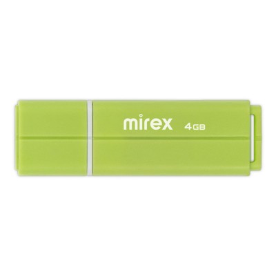 Флеш-накопитель Mirex LINE 4GB зеленый