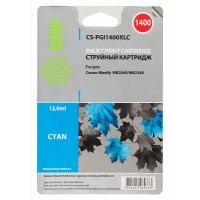 Картридж Cactus CS-PGI1400XLC синий для Canon MB2050/MB2350/MB2040/MB2340