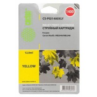 Картридж Cactus CS-PGI1400XLY желтый для Canon MB2050/MB2350/MB2040/MB2340