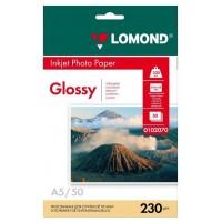 Бумага Lomond A5 230/50 глянец 0102070