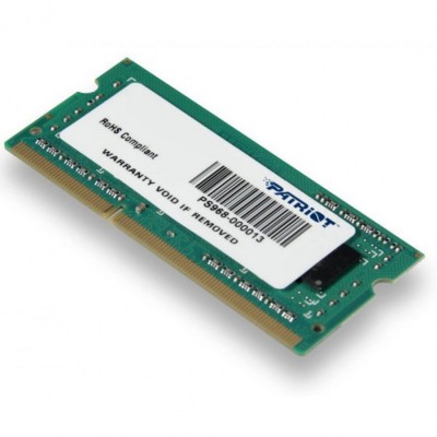 Память оперативная Patriot SODIMM 4GB 1600MHz DDR3L PC3-12800 CL11