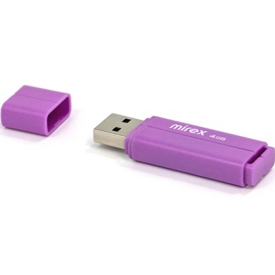 Флеш-накопитель Mirex LINE 4GB фиолетовый